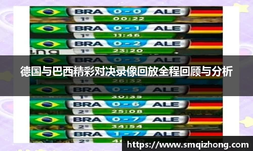 德国与巴西精彩对决录像回放全程回顾与分析